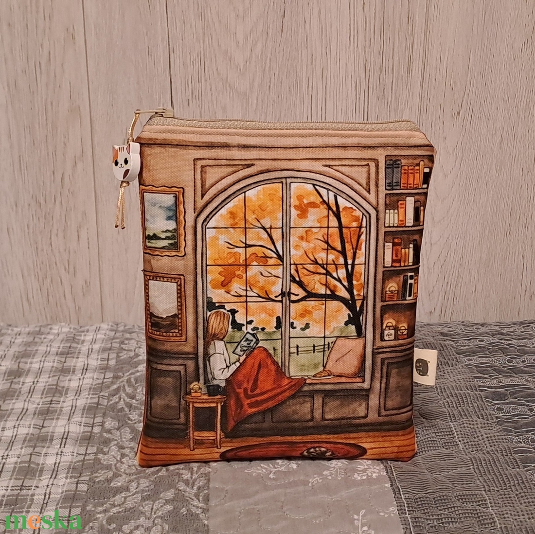 Bekuckózós hangulat :) e-book/notesz tok - táska & tok - ebook & tablet tok - Meska.hu