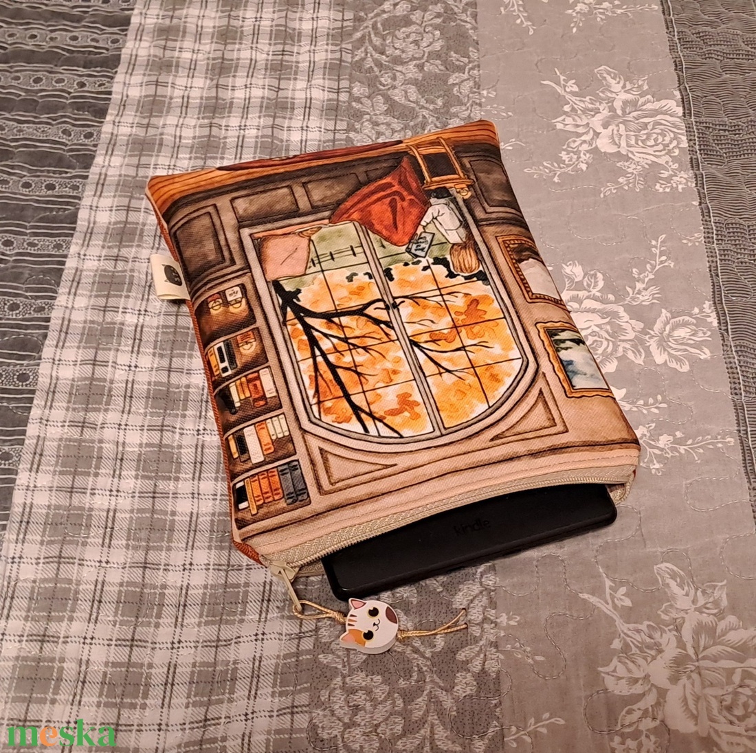 Bekuckózós hangulat :) e-book/notesz tok - táska & tok - ebook & tablet tok - Meska.hu