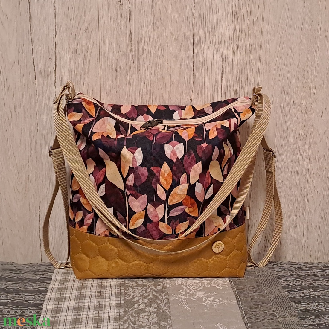 Leveles :) variálható válltáska/hátizsák/crossbody táska - táska & tok - variálható táska - Meska.hu