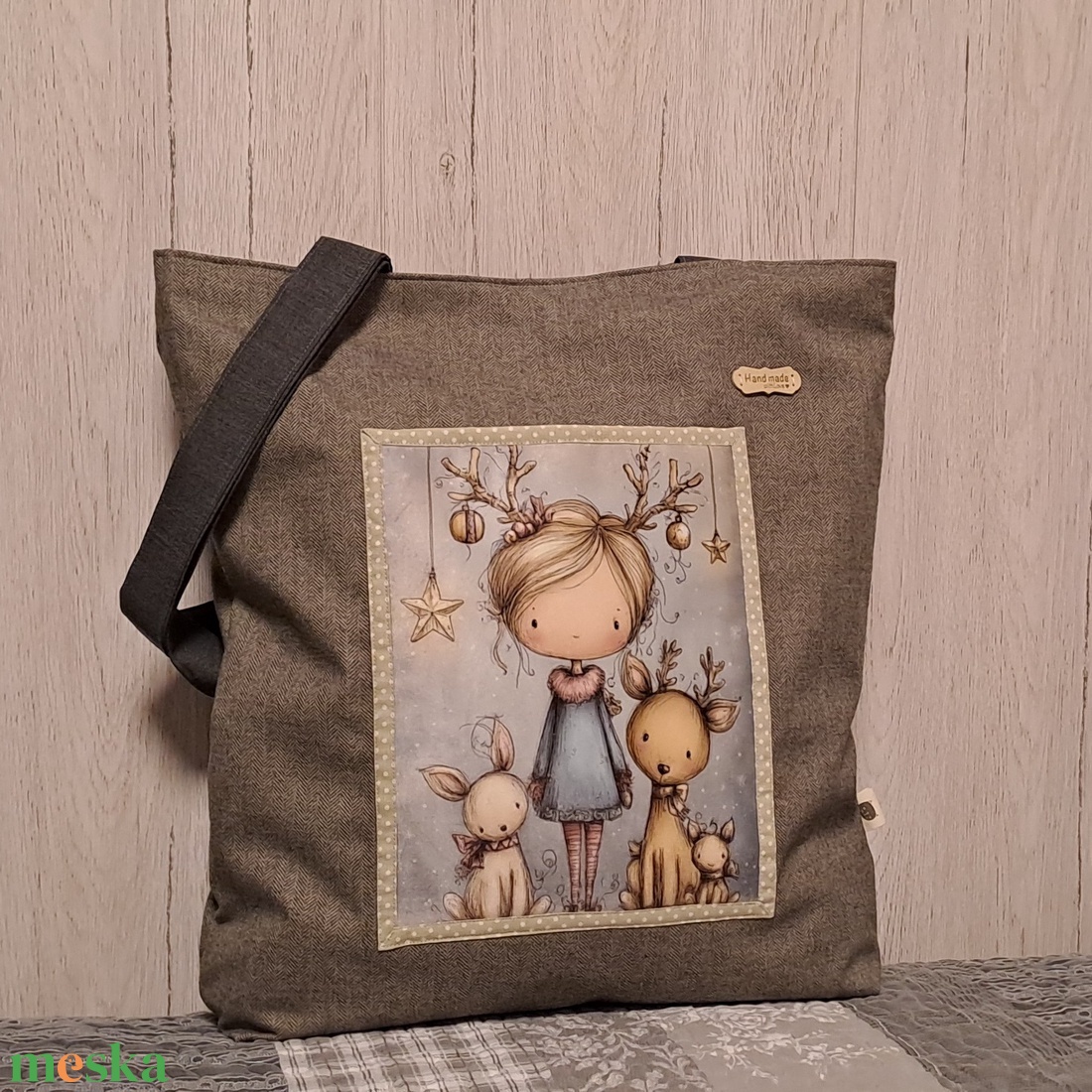 Barátok  :) szatyor, ökotáska, válltáska - táska & tok - bevásárlás & shopper táska - shopper, textiltáska, szatyor - Meska.hu