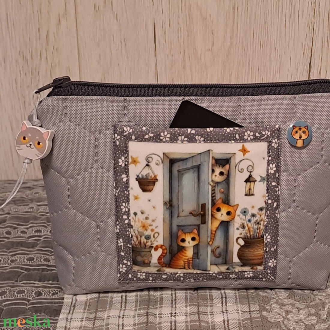 Kukucs :) neszesszer/sminktáska/irattartó - táska & tok - neszesszer - Meska.hu