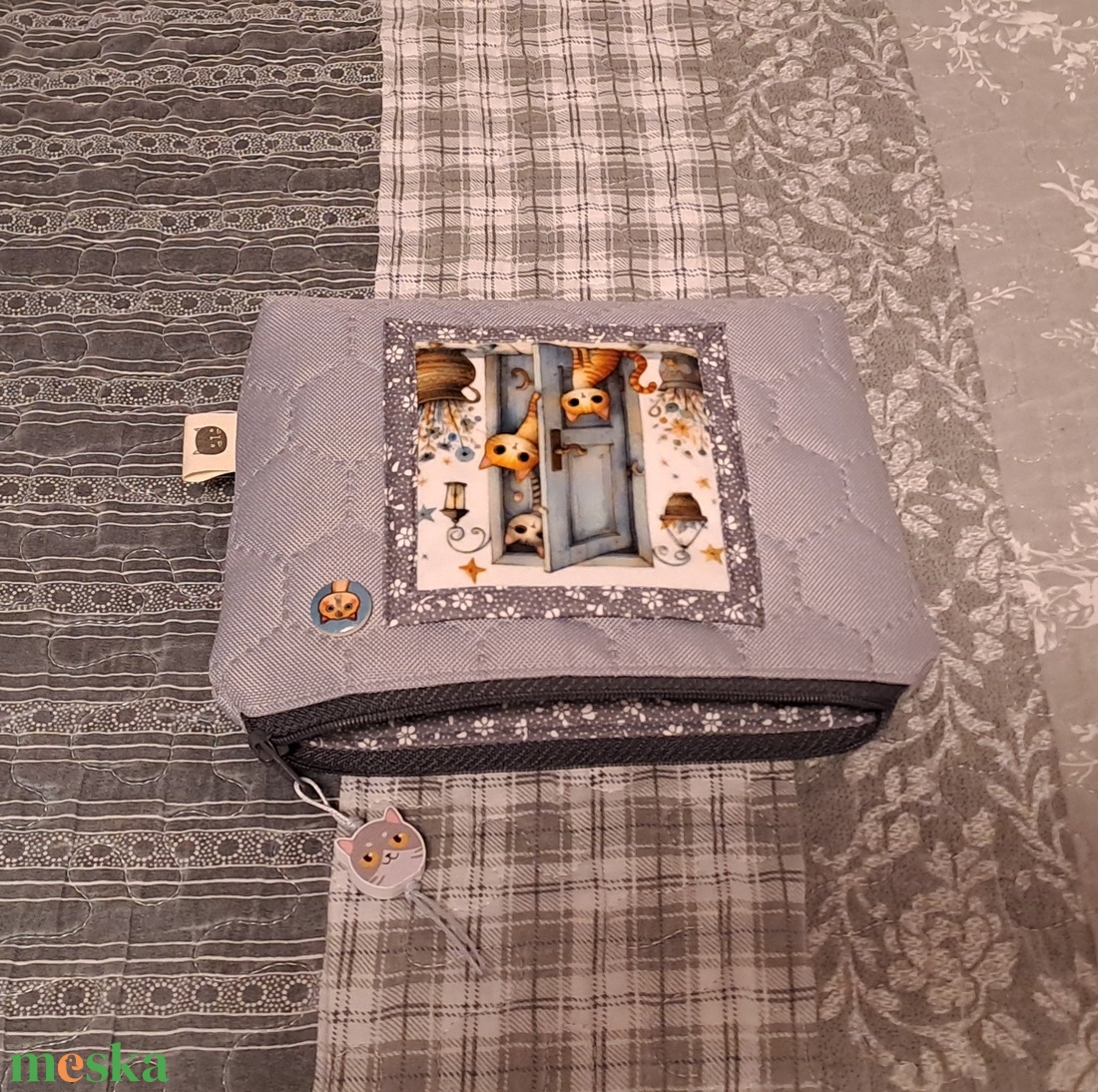 Kukucs :) neszesszer/sminktáska/irattartó - táska & tok - neszesszer - Meska.hu