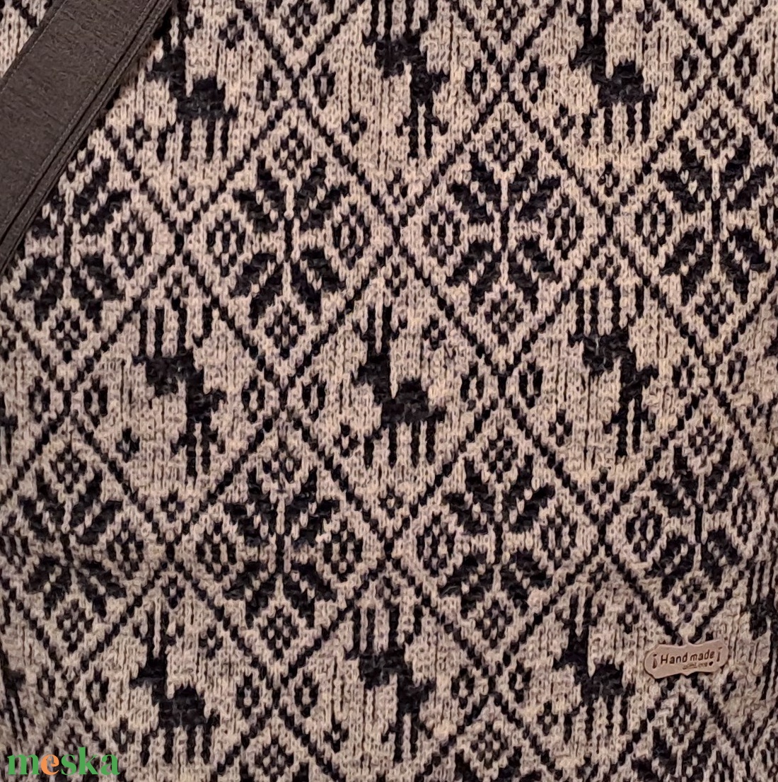 Norvég minta :) szatyor, ökotáska, válltáska - táska & tok - bevásárlás & shopper táska - shopper, textiltáska, szatyor - Meska.hu