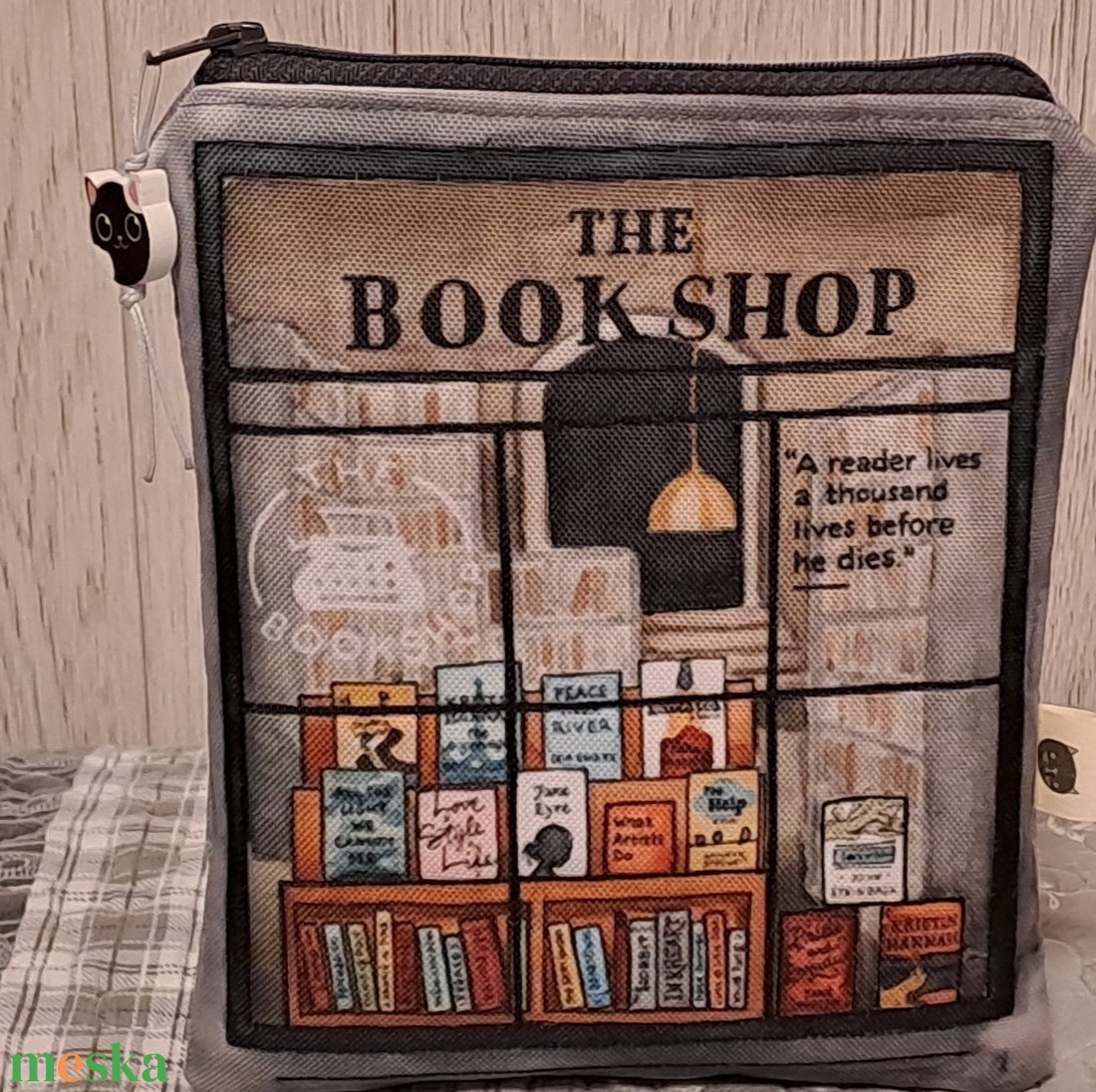 Könyvesbolt :) e-book/notesz tok - táska & tok - ebook & tablet tok - Meska.hu