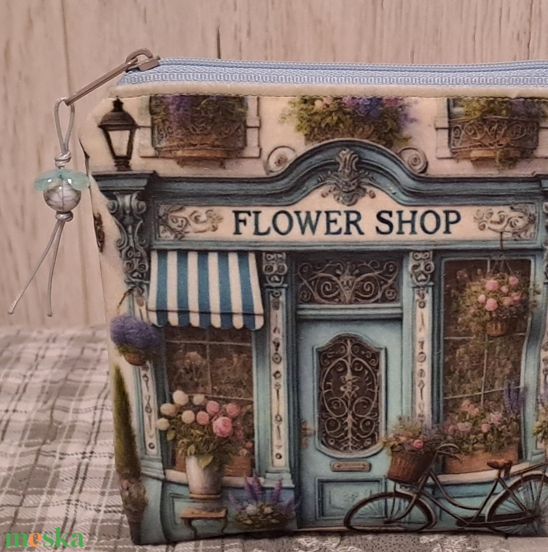 Flower shop :) neszesszer/sminktáska/betéttartó - táska & tok - neszesszer - Meska.hu