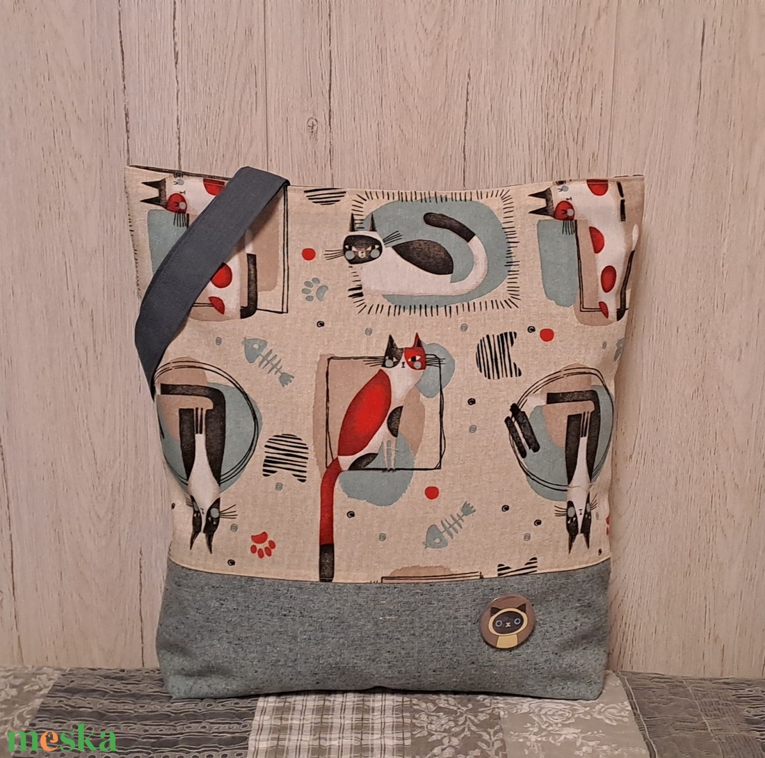 MacsKarikatúra :) szatyor, ökotáska, válltáska - táska & tok - bevásárlás & shopper táska - shopper, textiltáska, szatyor - Meska.hu