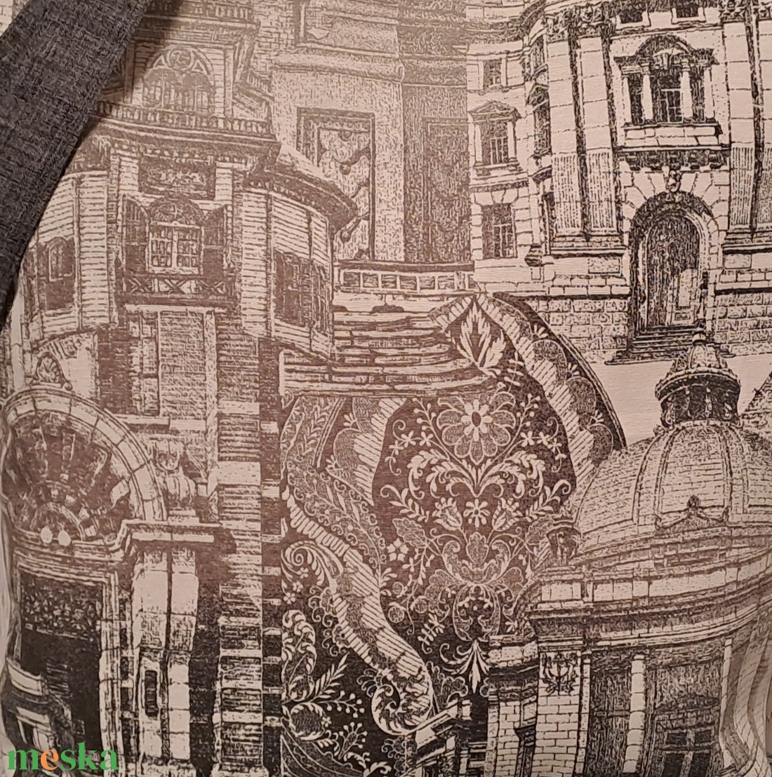 Koptatott hatás :) szatyor, ökotáska, válltáska - táska & tok - bevásárlás & shopper táska - shopper, textiltáska, szatyor - Meska.hu