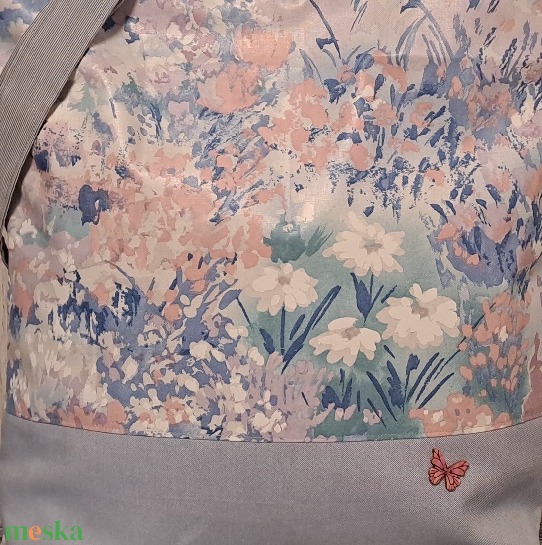 tavaszi hangulat :) szatyor, ökotáska, válltáska - táska & tok - bevásárlás & shopper táska - shopper, textiltáska, szatyor - Meska.hu