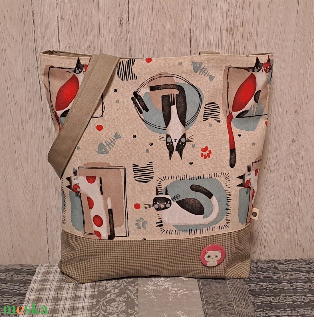 MacsKarikatúra 2.0 :) szatyor, ökotáska, válltáska - táska & tok - bevásárlás & shopper táska - shopper, textiltáska, szatyor - Meska.hu