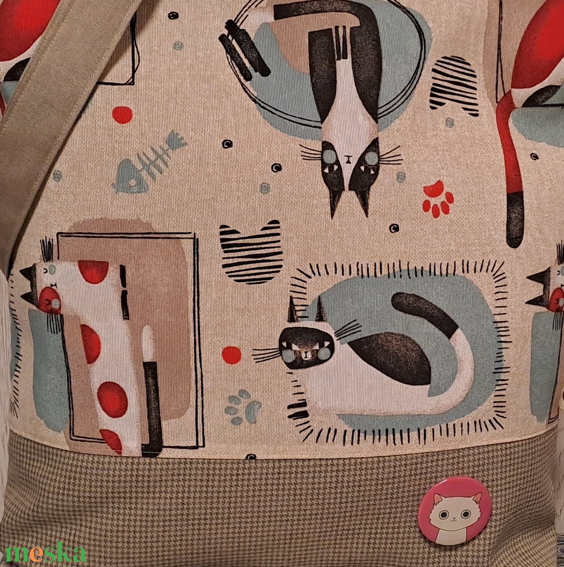 MacsKarikatúra 2.0 :) szatyor, ökotáska, válltáska - táska & tok - bevásárlás & shopper táska - shopper, textiltáska, szatyor - Meska.hu