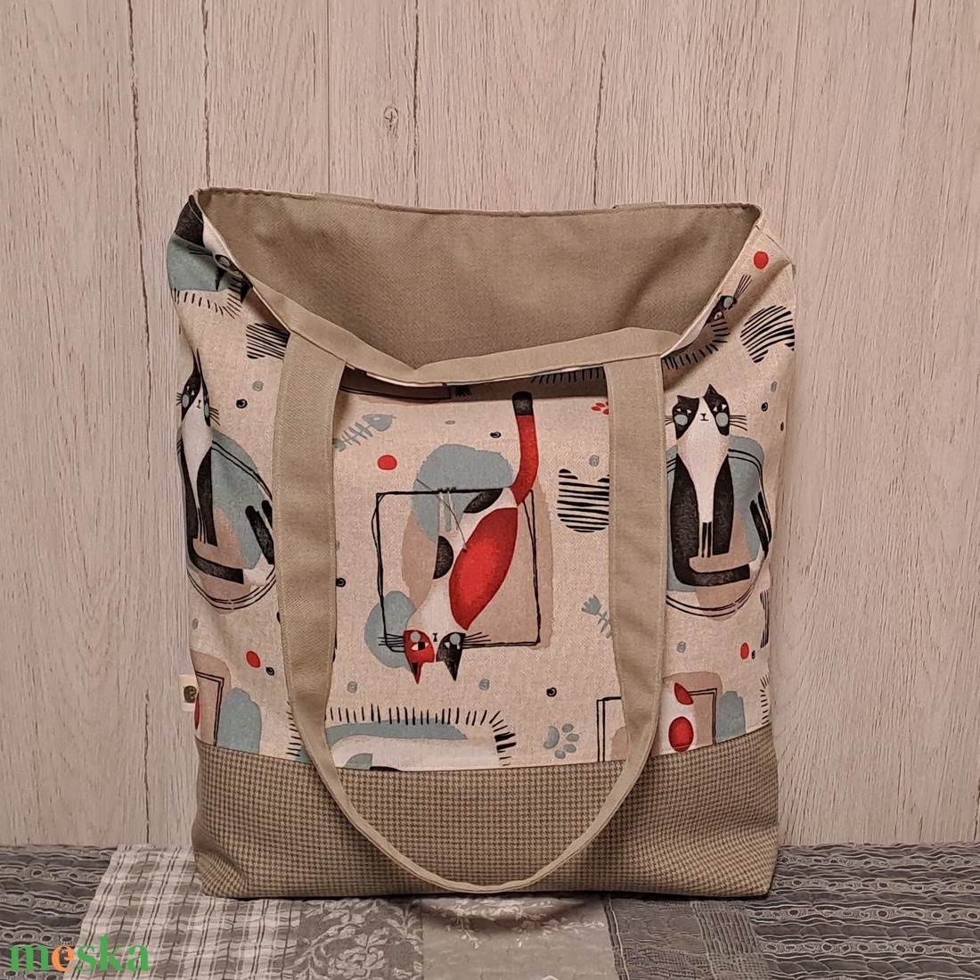 MacsKarikatúra 2.0 :) szatyor, ökotáska, válltáska - táska & tok - bevásárlás & shopper táska - shopper, textiltáska, szatyor - Meska.hu