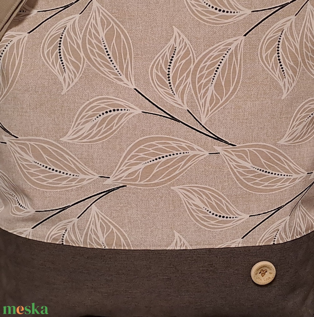 Leveles :) szatyor, ökotáska, válltáska - táska & tok - bevásárlás & shopper táska - shopper, textiltáska, szatyor - Meska.hu