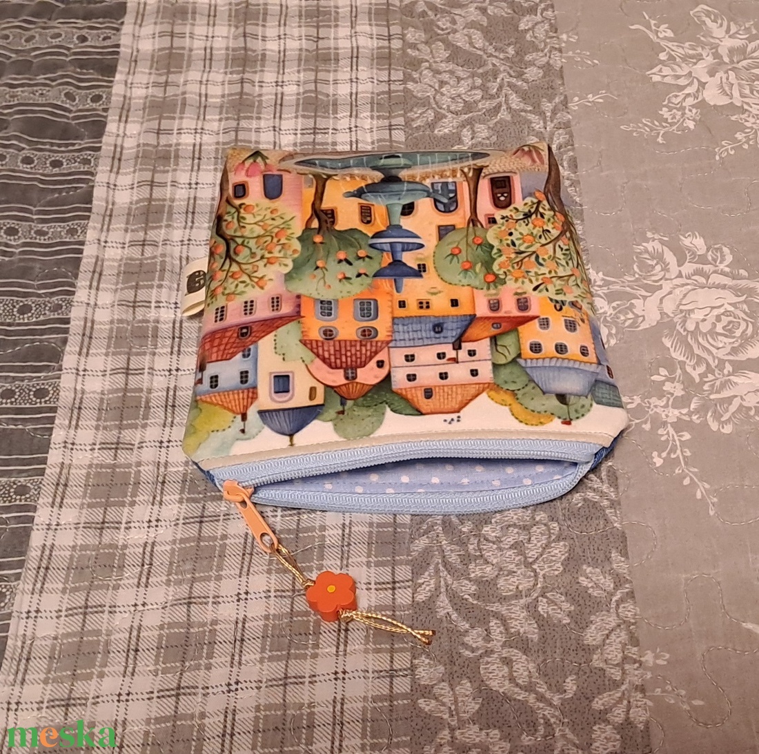 Mediterrán hangulat :) neszesszer/sminktáska/betéttartó - táska & tok - neszesszer - Meska.hu