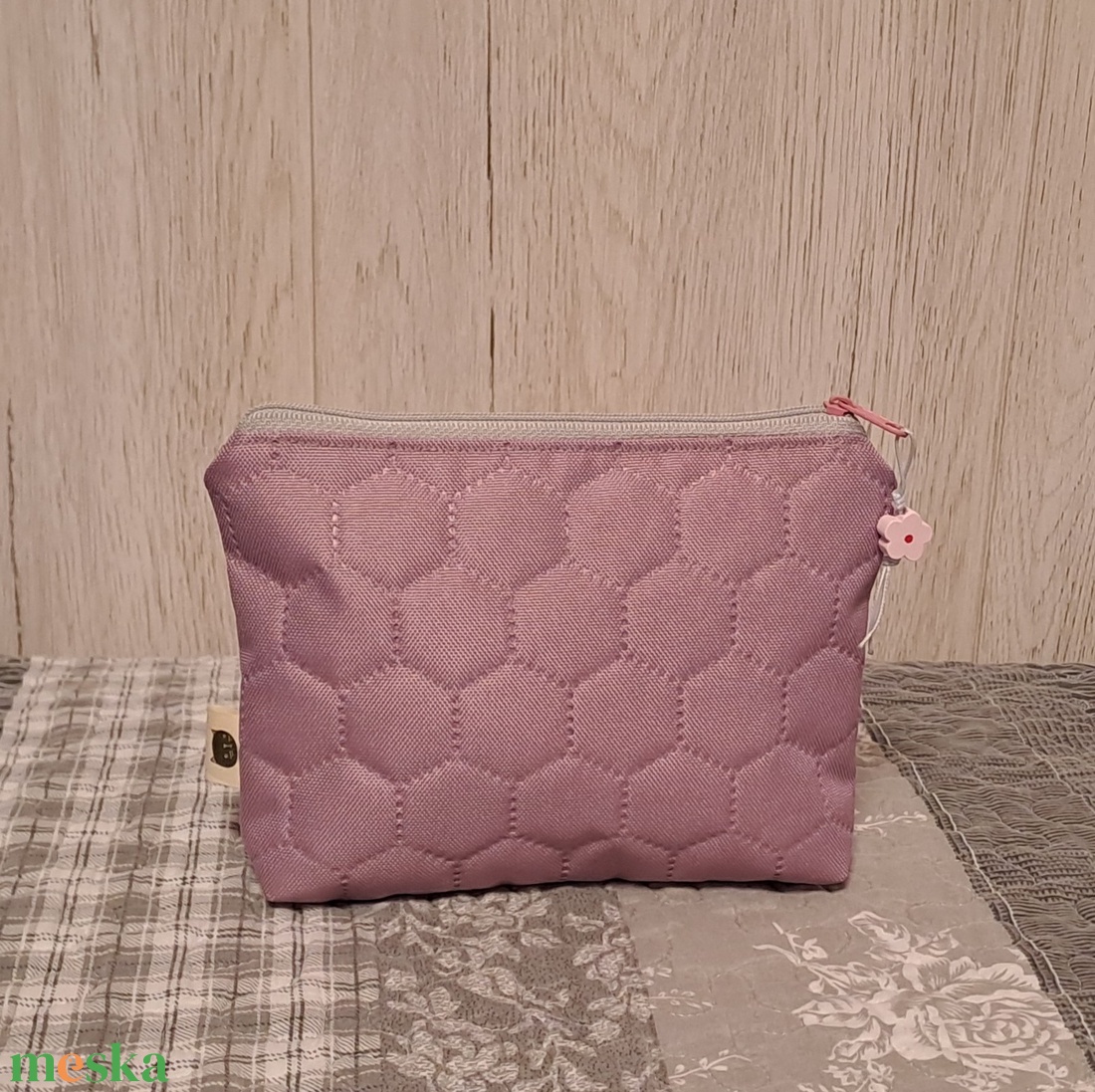 Virágos hangulat  :) neszesszer/sminktáska/irattartó - táska & tok - neszesszer - Meska.hu