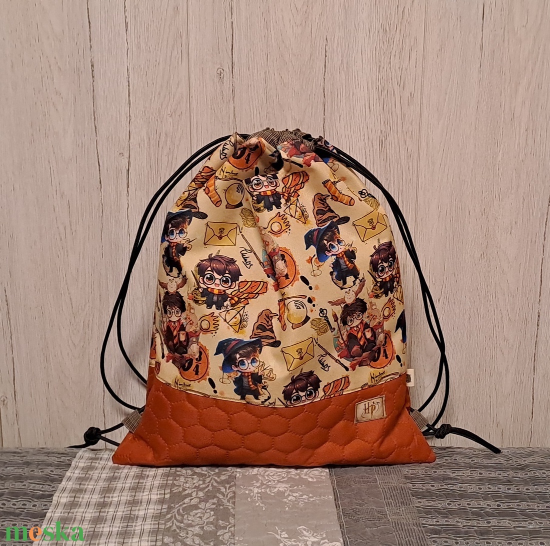 Harry Potter :) - hátiszatyor, tornazsák, gymbag - táska & tok - hátizsák - tornazsák, gymbag - Meska.hu