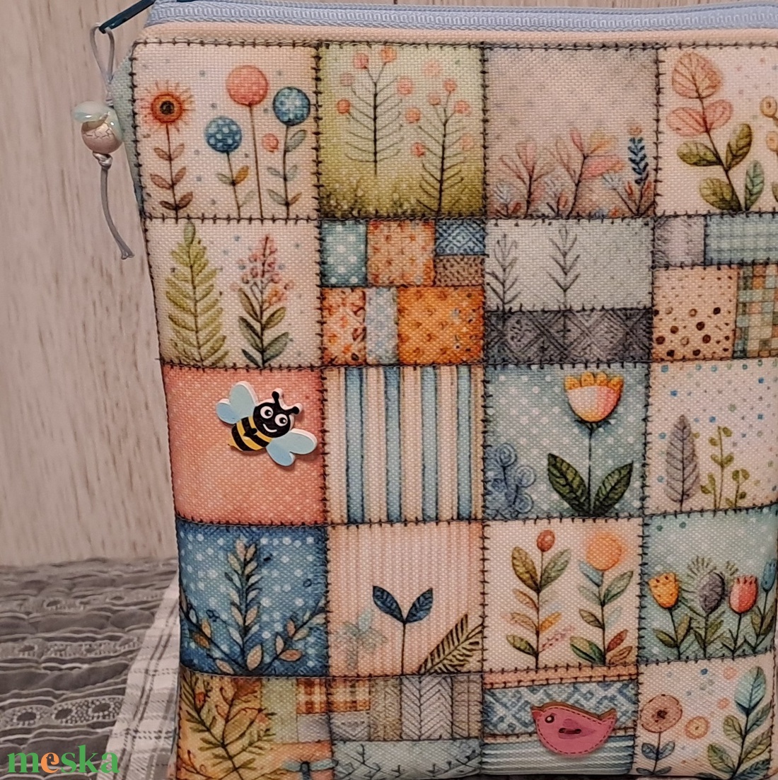 Tavaszi mozaik :) e-book/notesz tok - táska & tok - ebook & tablet tok - Meska.hu