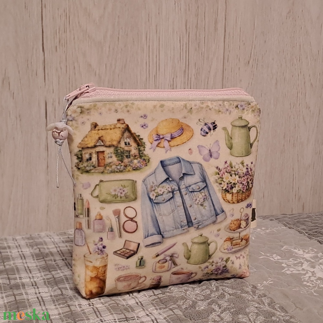 Romantikus hangulat :) neszesszer/sminktáska/betéttartó - táska & tok - neszesszer - Meska.hu