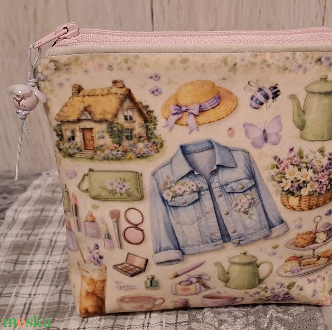 Romantikus hangulat :) neszesszer/sminktáska/betéttartó - táska & tok - neszesszer - Meska.hu