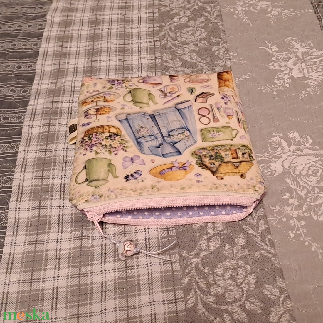 Romantikus hangulat :) neszesszer/sminktáska/betéttartó - táska & tok - neszesszer - Meska.hu