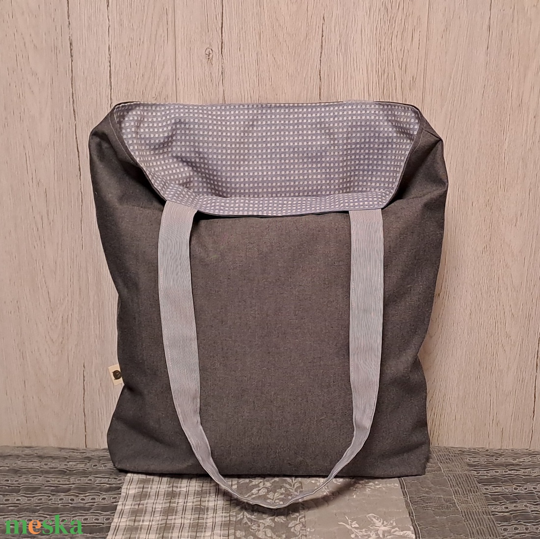 Párizsi reggeli  :) szatyor, ökotáska, válltáska - táska & tok - bevásárlás & shopper táska - shopper, textiltáska, szatyor - Meska.hu