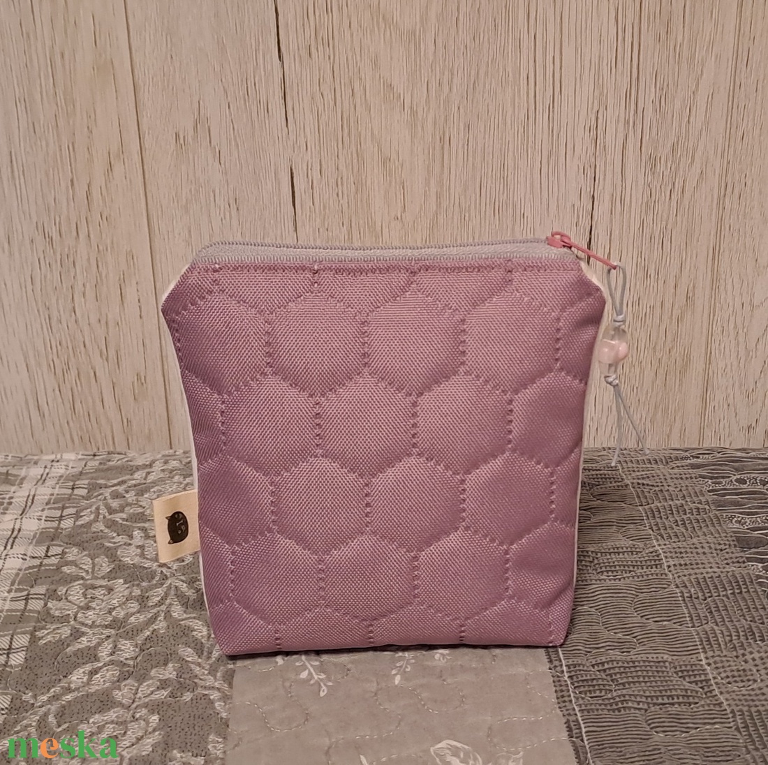 Ballagás nyuszi módra :) neszesszer/sminktáska/betéttartó - táska & tok - neszesszer - Meska.hu