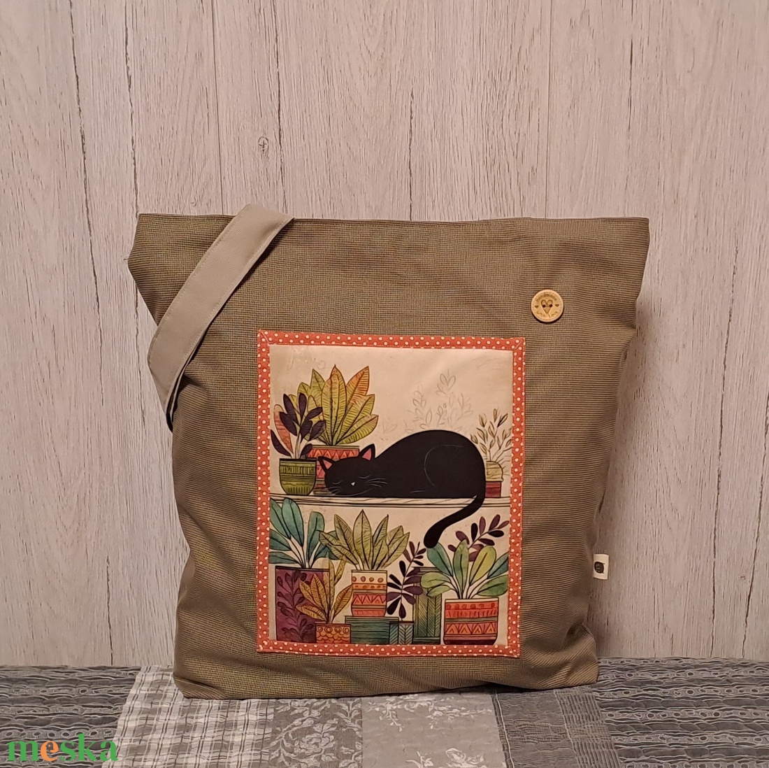 Kakukktojás :) szatyor, ökotáska, válltáska - táska & tok - bevásárlás & shopper táska - shopper, textiltáska, szatyor - Meska.hu