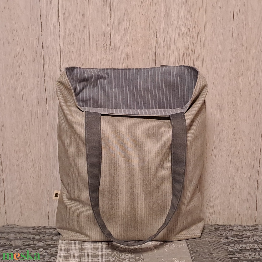 Romantikus hangulatban :) szatyor, ökotáska, válltáska - táska & tok - bevásárlás & shopper táska - shopper, textiltáska, szatyor - Meska.hu