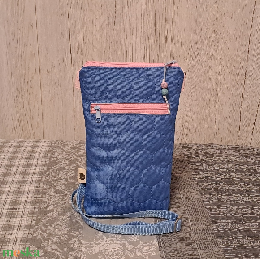 Stitch :) vizhatlan kistáska/mobiltartó/övtáska - táska & tok - kézitáska & válltáska - vállon átvethető táska - Meska.hu