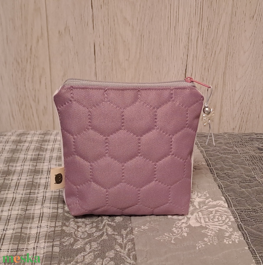 Ballagás elefáni módra :) neszesszer/sminktáska/betéttartó - táska & tok - neszesszer - Meska.hu