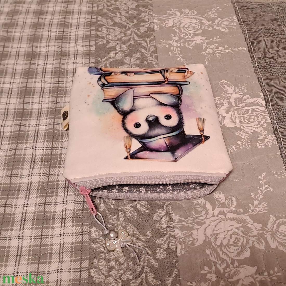 Ballagás pingvin módra :) neszesszer/sminktáska/betéttartó - táska & tok - neszesszer - Meska.hu