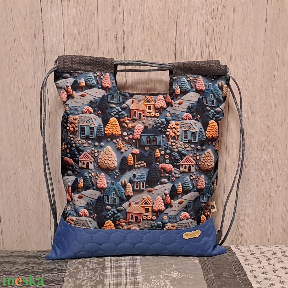 Marcipán hatás :) - hátiszatyor, tornazsák, gymbag - táska & tok - hátizsák - tornazsák, gymbag - Meska.hu