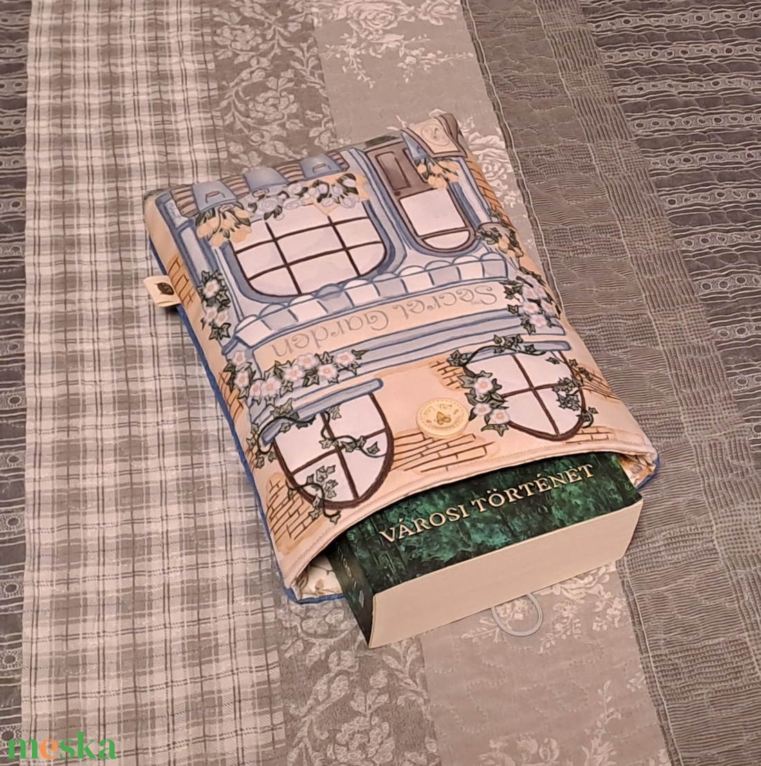 Secret Garden :) könyvtasak, könyvtok, tablet tok - táska & tok - ebook & tablet tok - Meska.hu