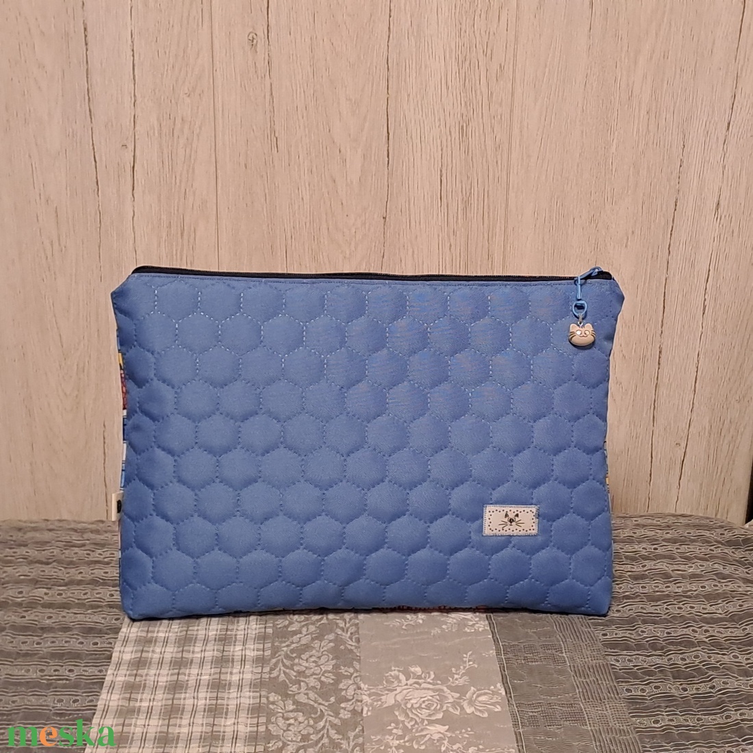 Színes házak :) laptop tartó tok - táska & tok - laptoptáska, laptop hátizsák - Meska.hu