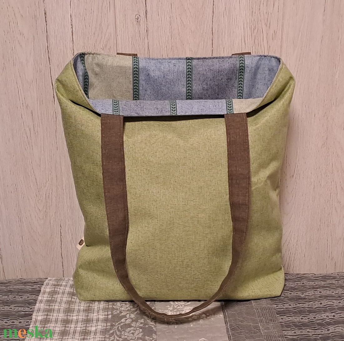 Erdő mélyén házikó :) szatyor, ökotáska, válltáska - táska & tok - bevásárlás & shopper táska - shopper, textiltáska, szatyor - Meska.hu