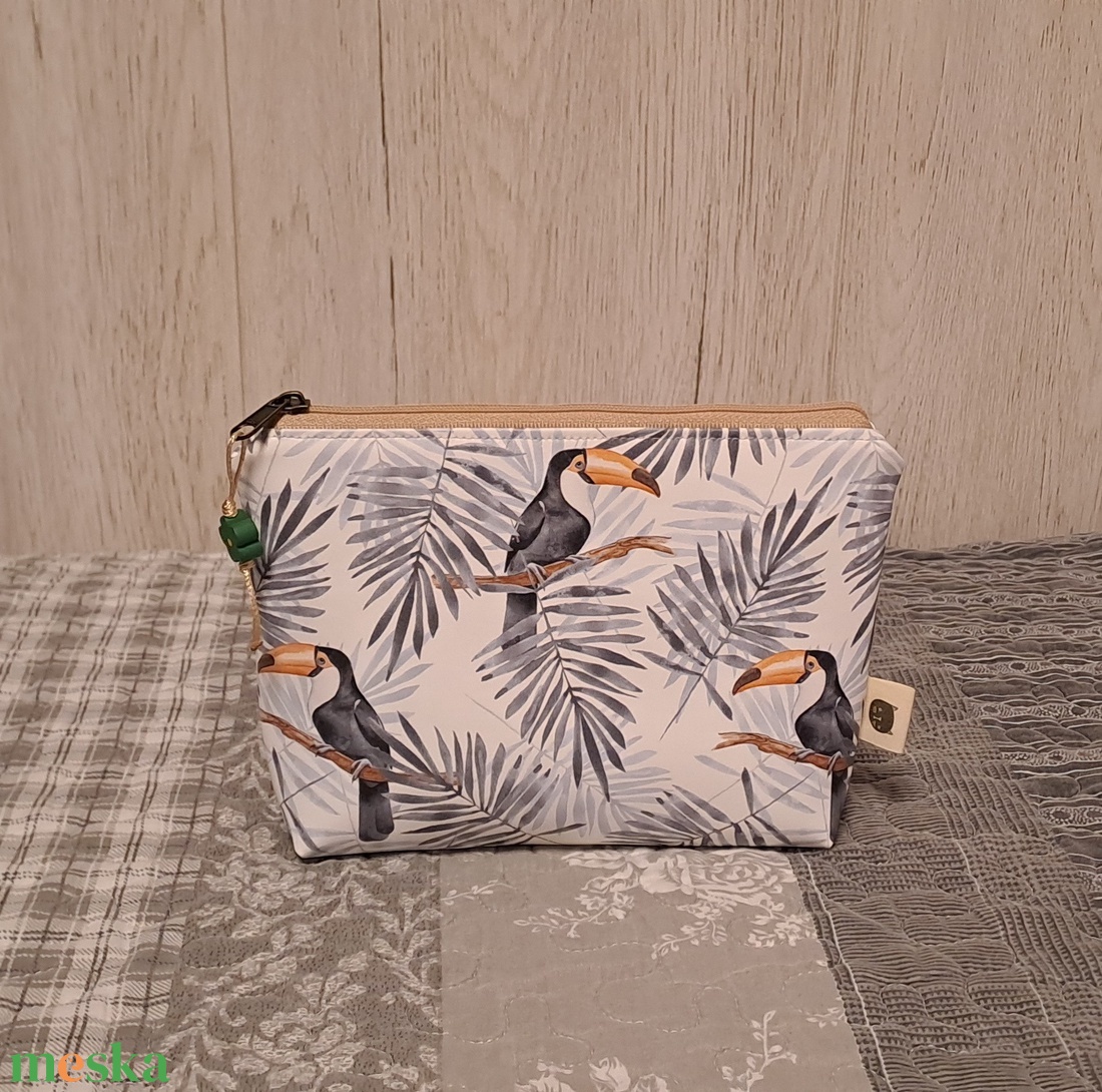 Tukán :) neszesszer/sminktáska/irattartó - táska & tok - neszesszer - Meska.hu