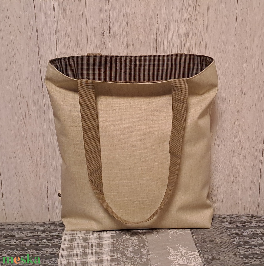 Vakáció mód :) szatyor, ökotáska, válltáska - táska & tok - bevásárlás & shopper táska - shopper, textiltáska, szatyor - Meska.hu