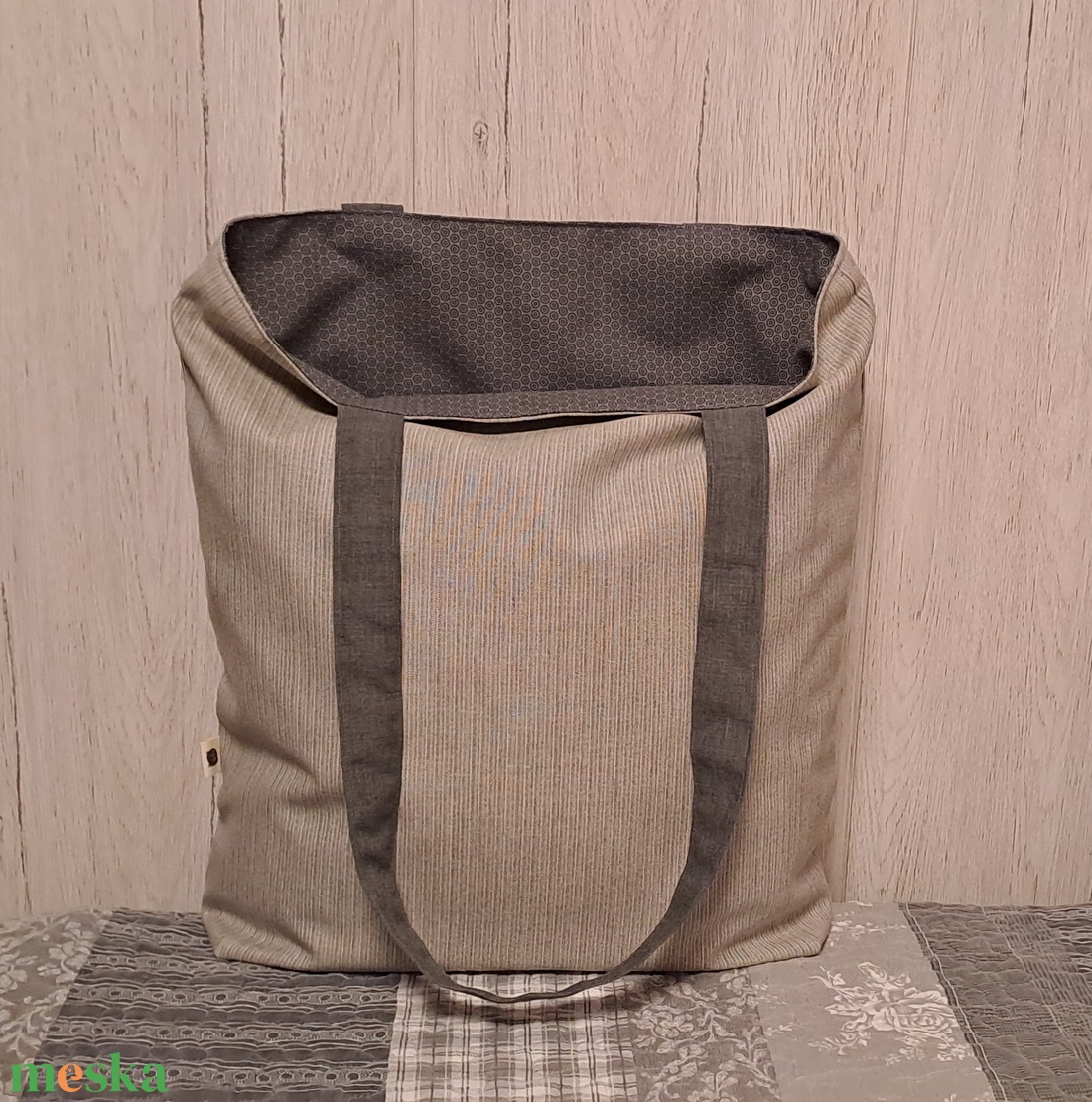 Kikötő :) szatyor, ökotáska, válltáska - táska & tok - bevásárlás & shopper táska - shopper, textiltáska, szatyor - Meska.hu