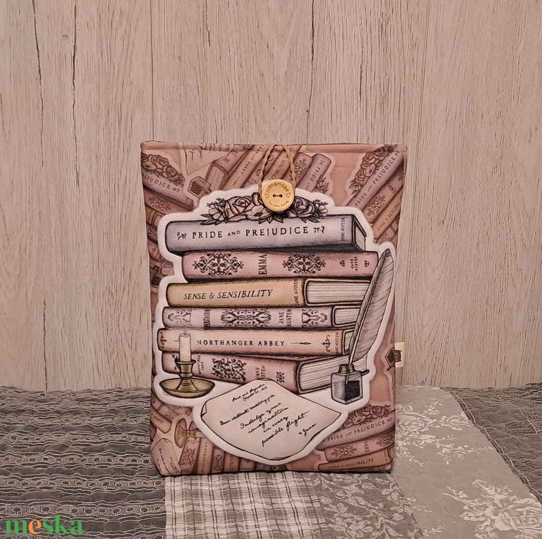 Austen könyvkupac :) könyvtasak, könyvtok, tablet tok - táska & tok - ebook & tablet tok - Meska.hu