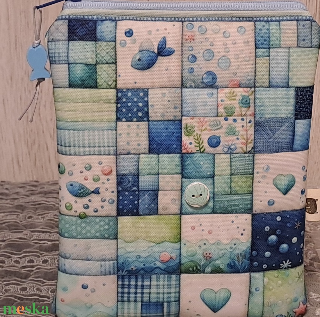 Patchwork hatás :) e-book/notesz tok - táska & tok - ebook & tablet tok - Meska.hu