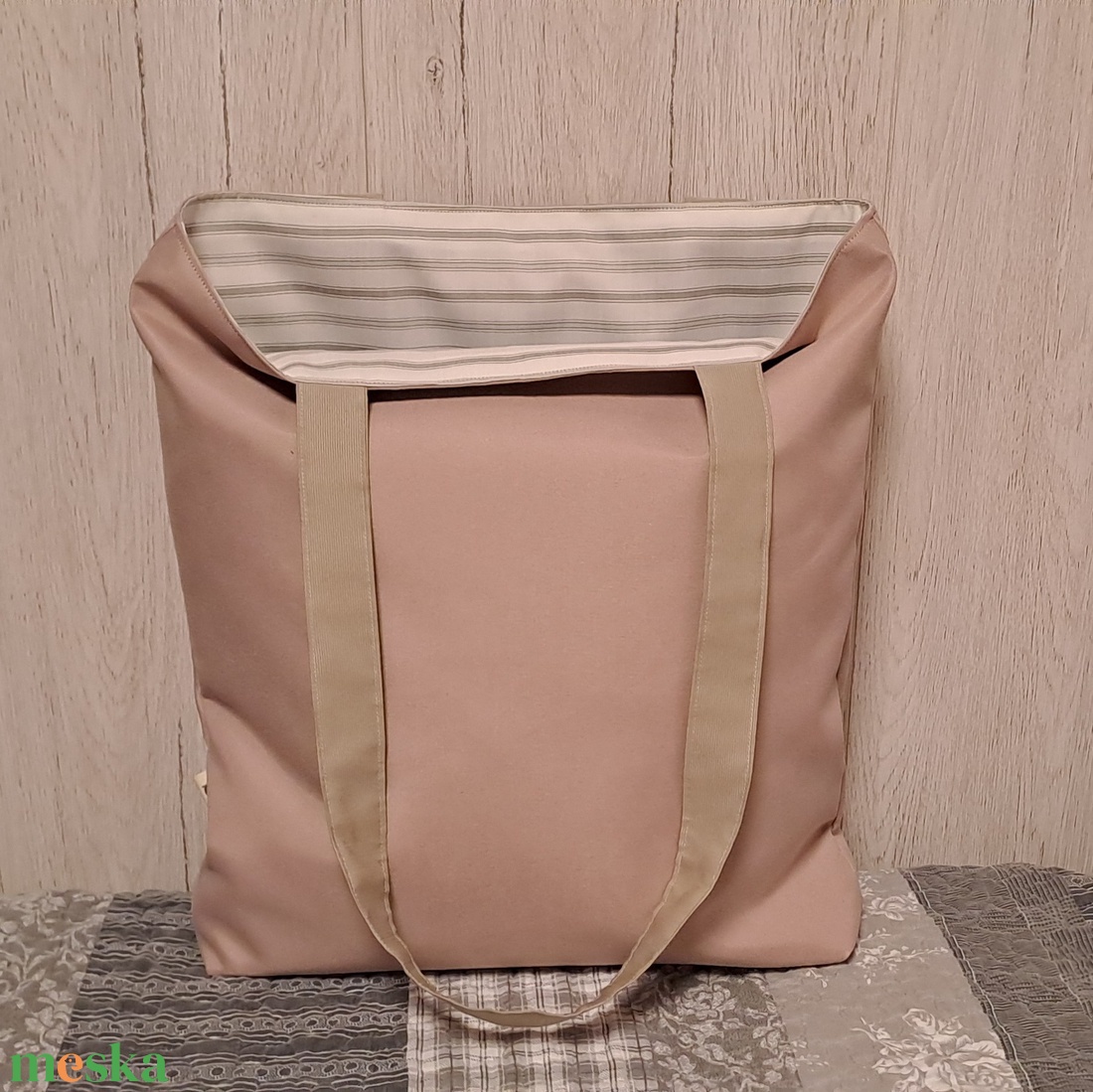 Romantikus hangulat :) szatyor, ökotáska, válltáska - táska & tok - bevásárlás & shopper táska - shopper, textiltáska, szatyor - Meska.hu