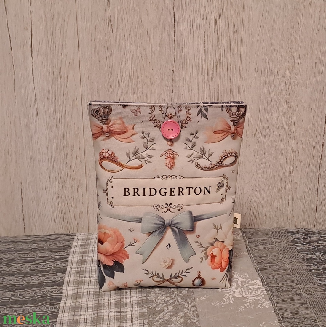 Bridgerton :) könyvtasak, könyvtok, tablet tok - táska & tok - ebook & tablet tok - Meska.hu