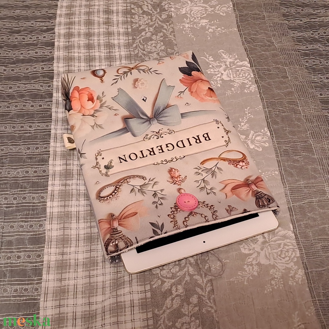 Bridgerton :) könyvtasak, könyvtok, tablet tok - táska & tok - ebook & tablet tok - Meska.hu