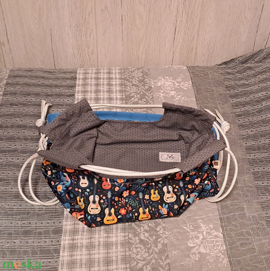 Gitáros :) - hátiszatyor, tornazsák, gymbag - táska & tok - hátizsák - tornazsák, gymbag - Meska.hu