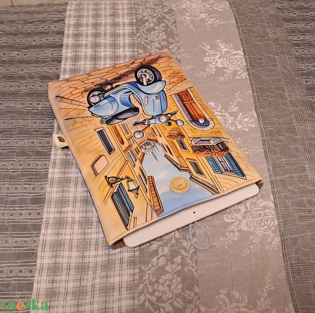 Mediterrán hangulatban :) könyvtasak, könyvtok, tablet tok - táska & tok - ebook & tablet tok - Meska.hu