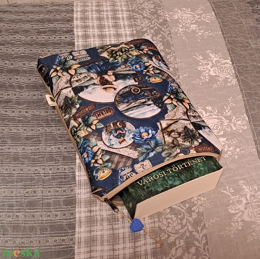 Vintage hangulat :) tablet/e-book/könyv tok - táska & tok - ebook & tablet tok - Meska.hu