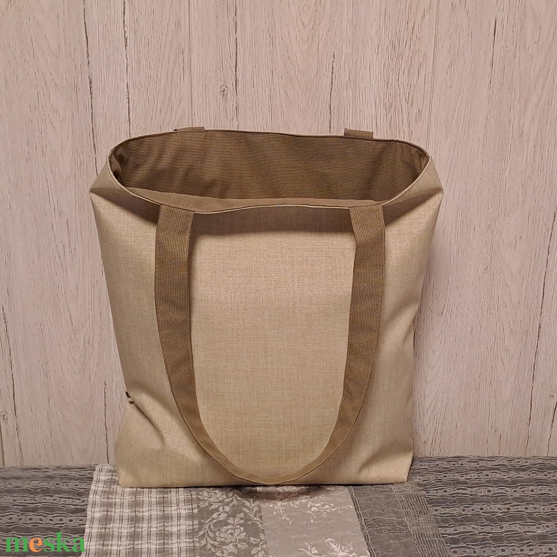 Pasztell romantika :) szatyor, ökotáska, válltáska - táska & tok - bevásárlás & shopper táska - shopper, textiltáska, szatyor - Meska.hu