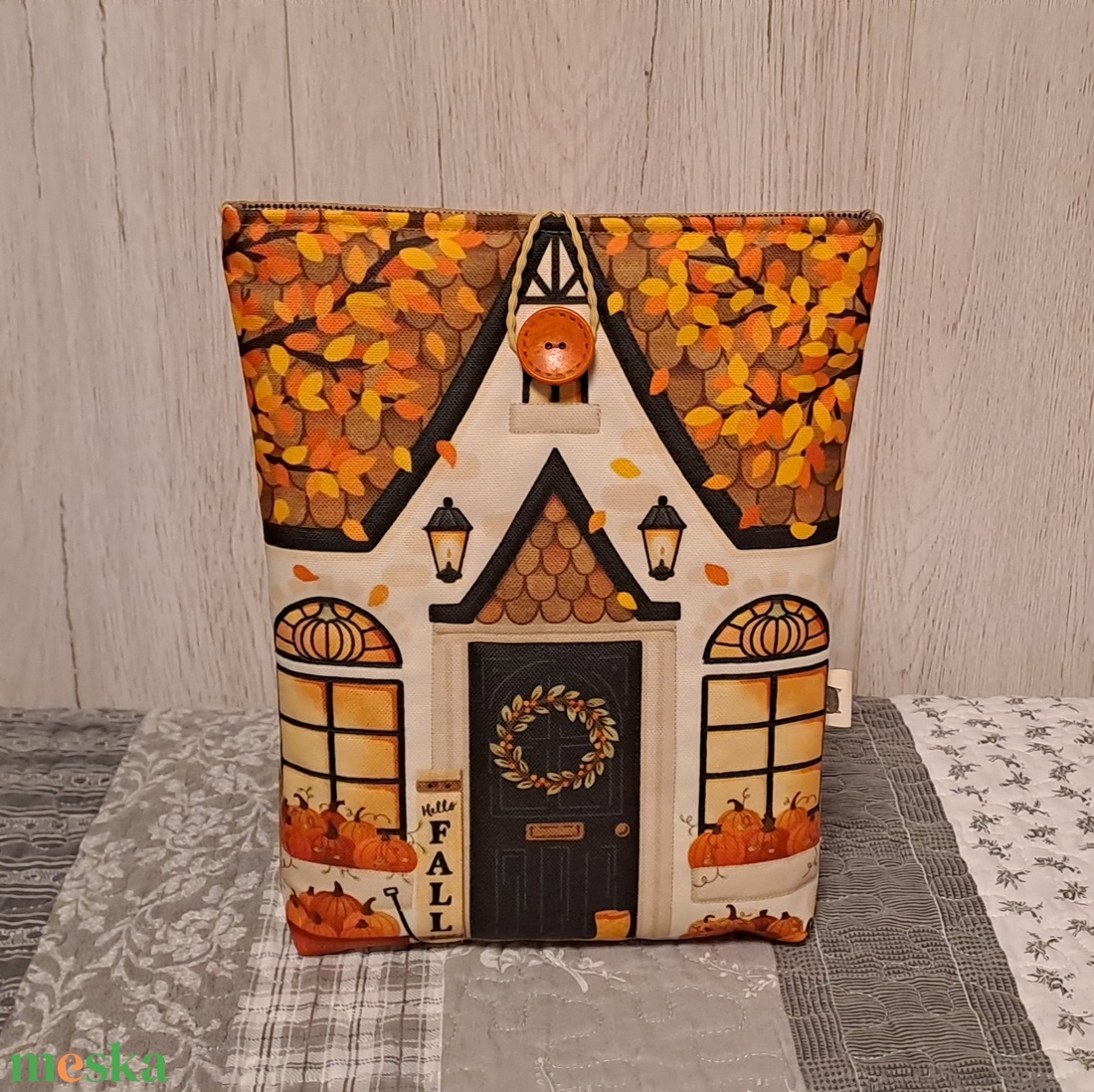 Öszi dekoráció :) könyvtasak, könyvtok, tablet tok - táska & tok - ebook & tablet tok - Meska.hu