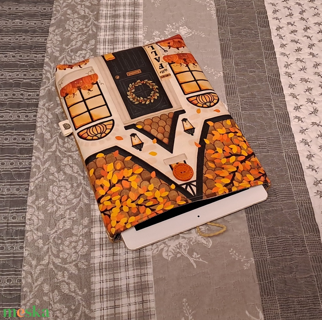 Öszi dekoráció :) könyvtasak, könyvtok, tablet tok - táska & tok - ebook & tablet tok - Meska.hu