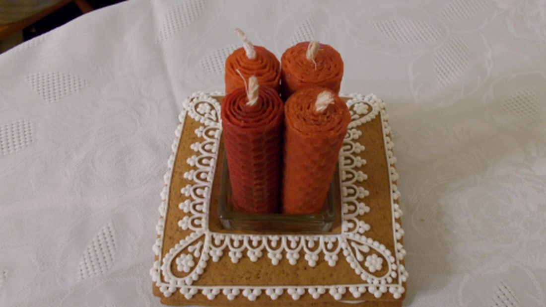 írókás mini adventi koszorú - - Meska.hu írókás mini adventi koszorú - - Meska.hu