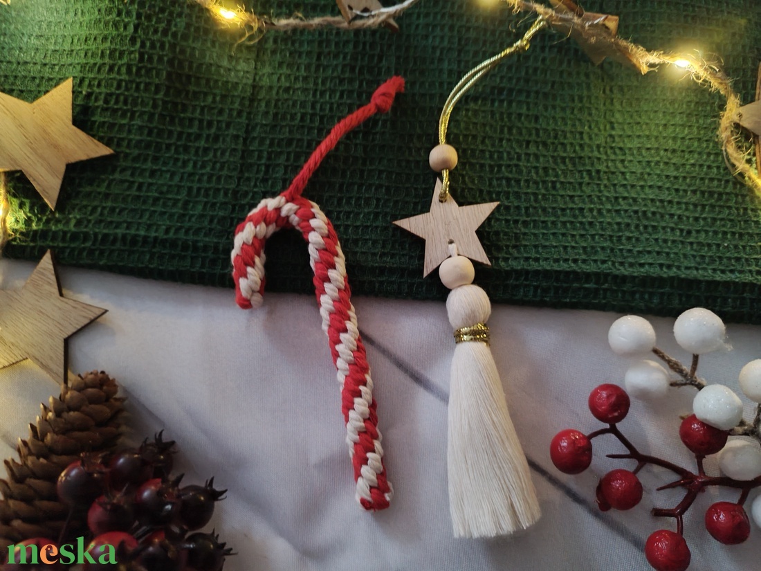 Karácsonyi díszek  - karácsony - karácsonyi lakásdekoráció - karácsonyfadíszek - Meska.hu